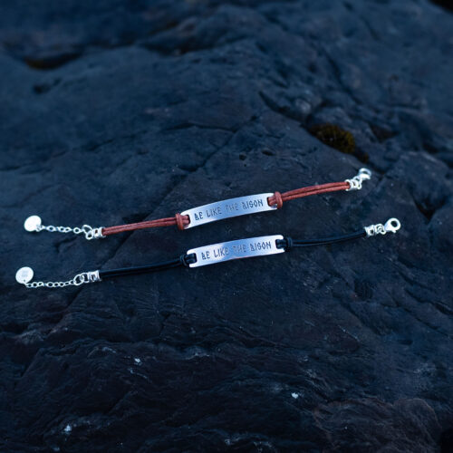 Bison - Bracelet (Plate/Leather)